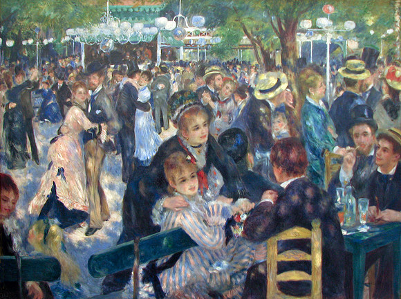 Musée d'Orsay - Pierre Auguste Renoir - Bal du Moulin de la Galette