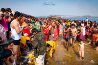 Frenzy at Kumbh Mela’s Holy Rivers India crowd people rituals