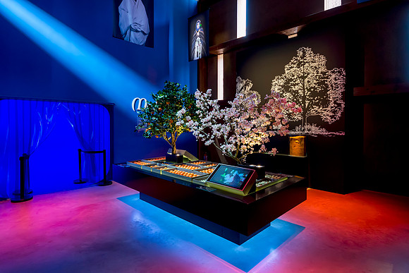 Morocco pavilion interior at Expo 2015 in Milan, Italy