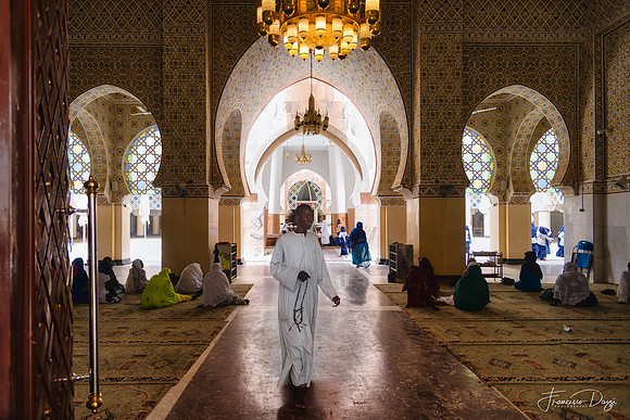 Touba’s Way of Light mosque Senegal interior architecture