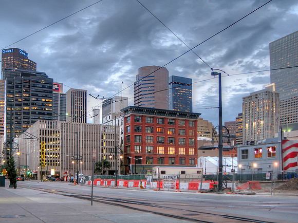 Downtown Denver colorado skyscrapers
