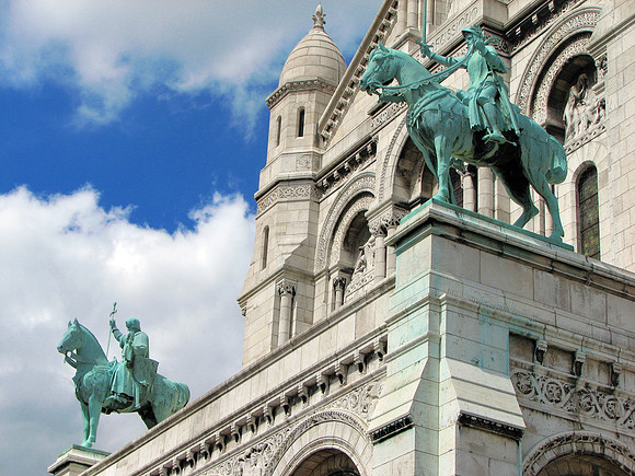 Basilica of the Sacré Cœur - Equestrian Statue