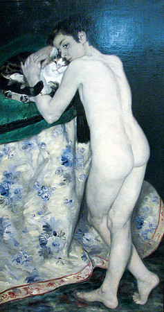 Musée d'Orsay - Pierre Auguste Renoir - Le Garcon au Chat