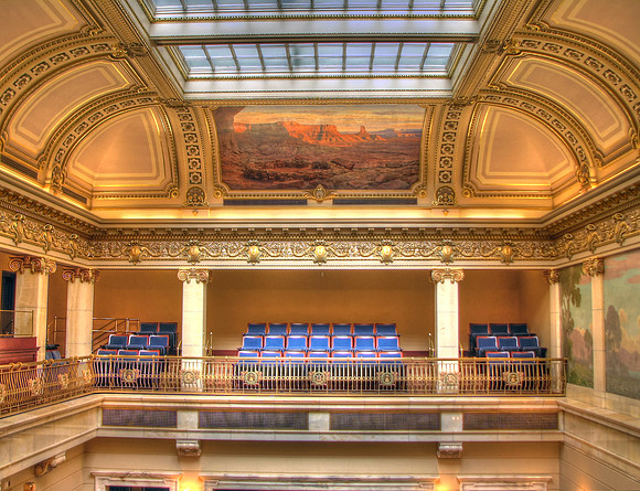 Utah State Capitol - Senate Chamber Balcony