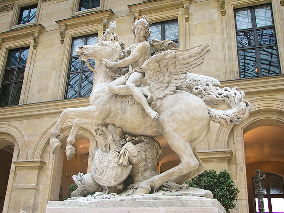 Louvre Museum - Marly Horse
