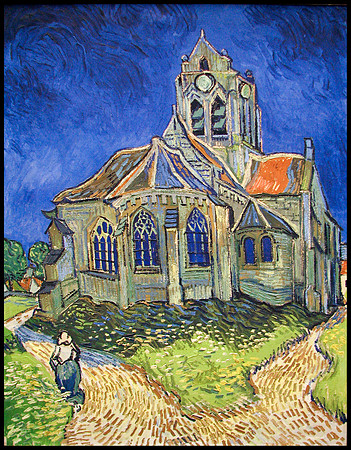 Musée d'Orsay - Vincent van Gogh - L'église d'Auvers