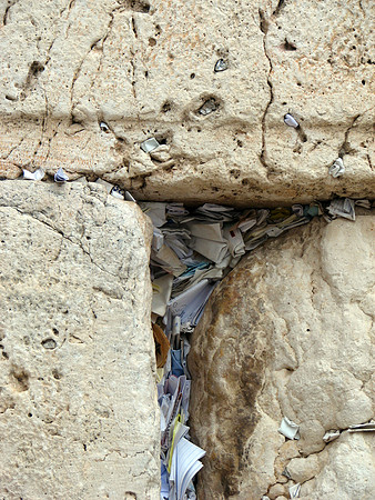 Western Wall's Letters to God