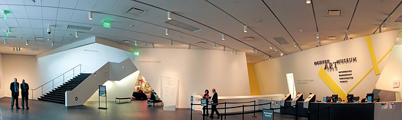 Denver art Museum architecture interior museum