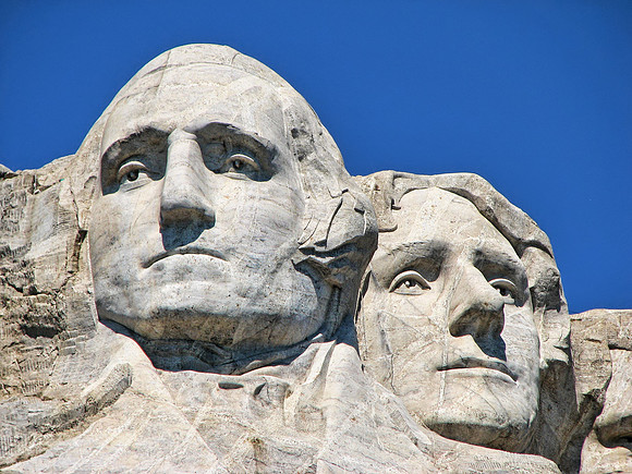 Mount Rushmore - Washington & Jefferson