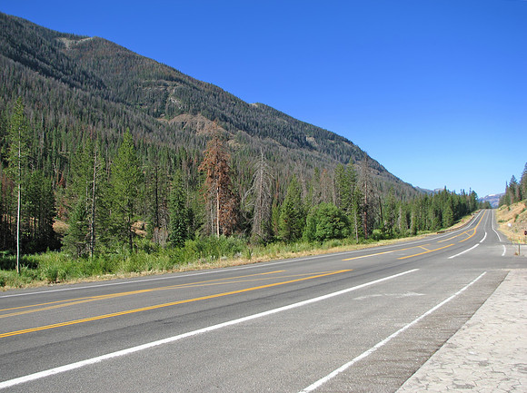 US Highway 14-16-20 near the East Entrance of Yellowstone