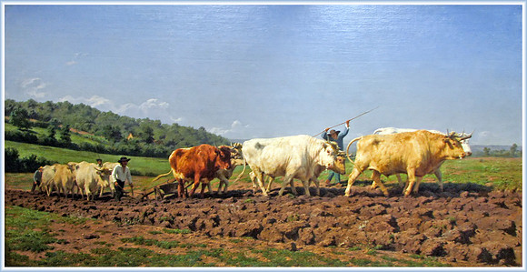 Musée d'Orsay - Rosa Bonheur - Labourage Nivernais