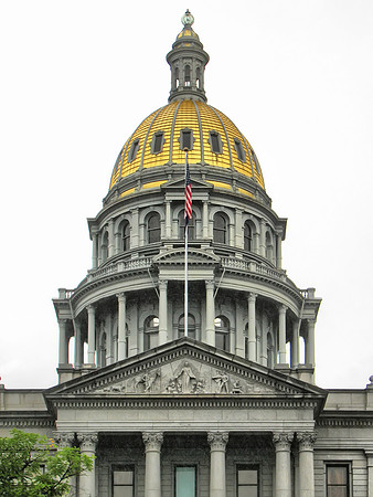 Colorado State Capitol Denver dome