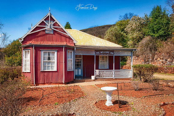 The Welcome Inn at Pilgrim's Rest South Africa mining village architecture