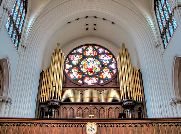 The organ of Denver's Cathedral Basilica