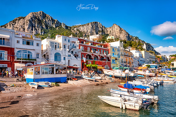 Marina Grande in Capri island