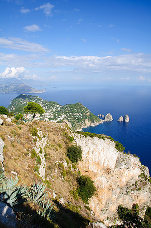 Capri Island Coastline